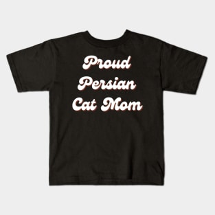 Persian Cat Kids T-Shirt